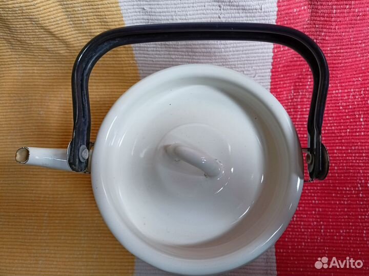 Чайник эмалированный бу 2 литра