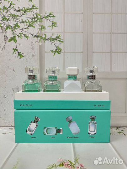 Подарочный набор духов Tiffany 4 * 30ml