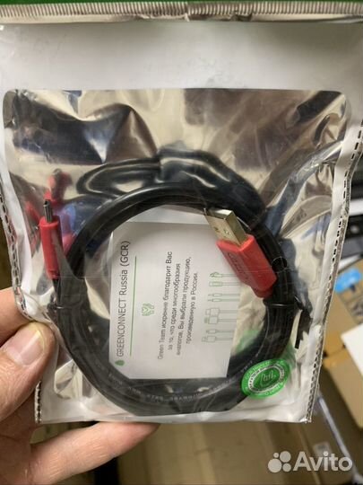 Кабель USB 2.0 A ) micro-B Greenconnect