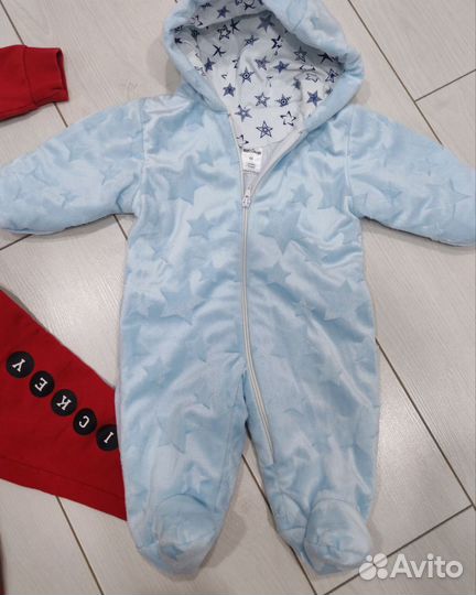 Вещи пакетом для мальчика 62-74