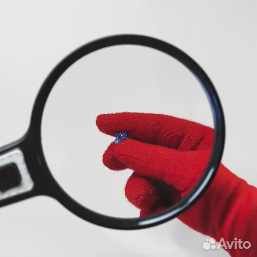 Лупа 2в1 с подсветкой 30*25мм 10*110мм