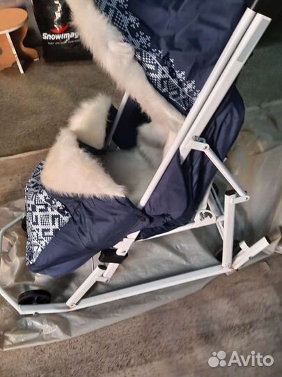 Коляска санки