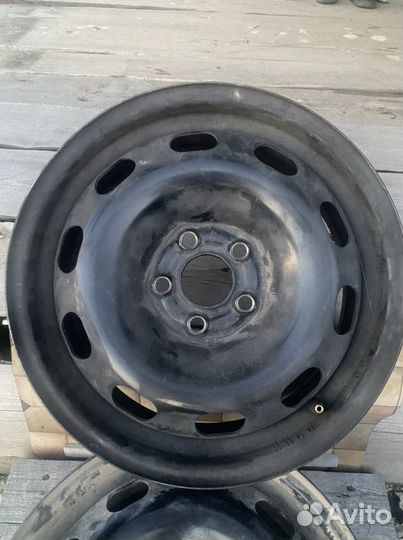 Диск колеса r15 школа Октавия поло