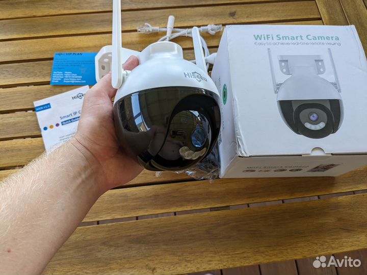 Ip wi-fi камера видеонаблюдения Hiseeu 8/4Mp