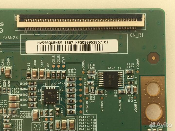 Плата t-con HV550QUB 47-6021321 sony KD-55XH8096