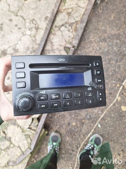 Магнитола на chery tiggo (t11)