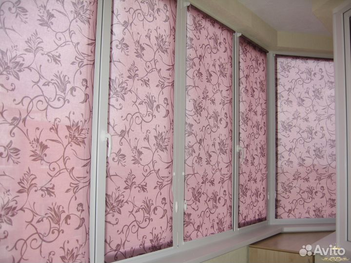 Рулонные шторы на окно