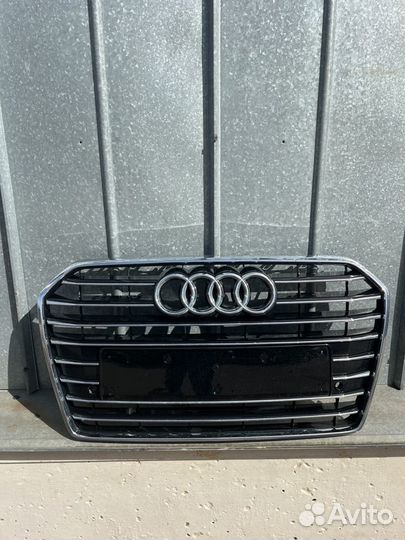 Решетка радиатора Audi A6 c7 рестайлинг