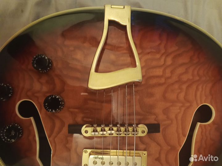 Джазовая гитара stagg