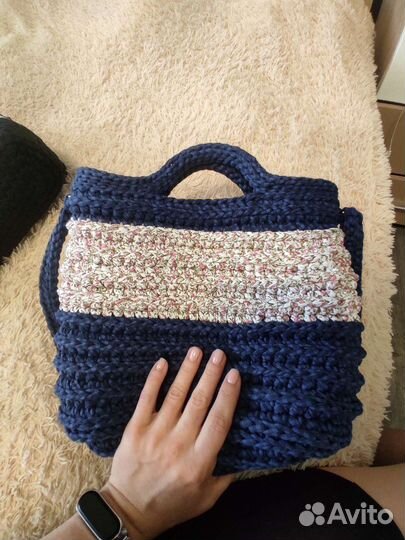 Вязаные сумки на заказ