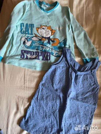 Вещи пакетом на мальчика 110-122