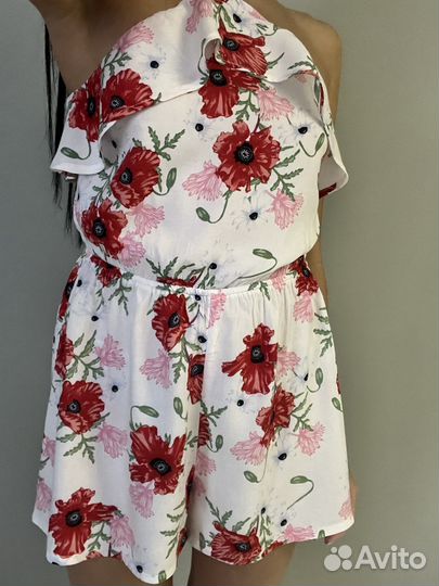 Летний комбинезон ромпер H&M 36 (40-42)