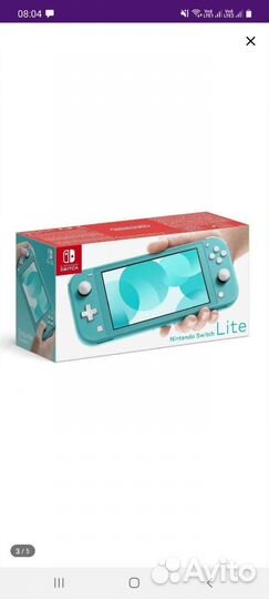 Игровая консоль nintendo switch lite