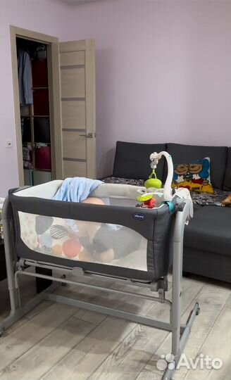 Приставная кроватка-люлька Chicco