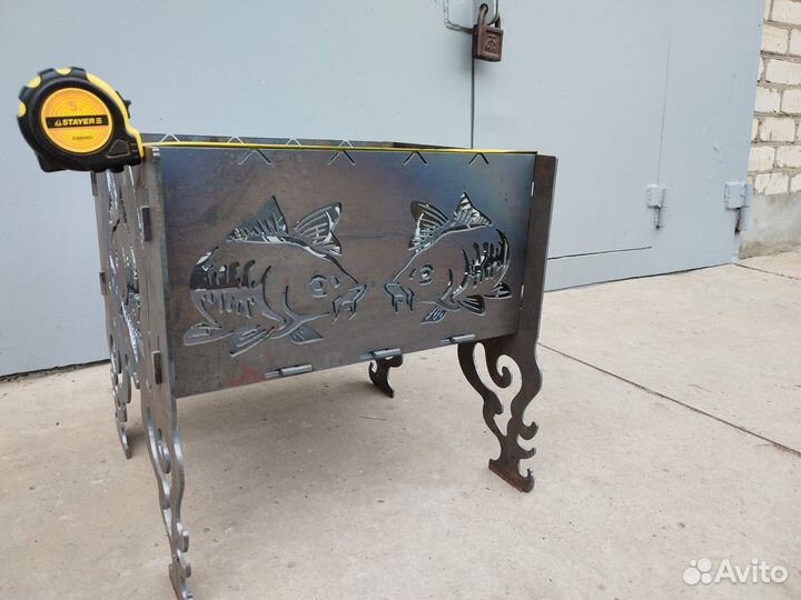 Мангал разборный 4 мм