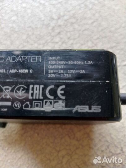 Блок питания для ноутбука 45W type-C (цена за 2шт)