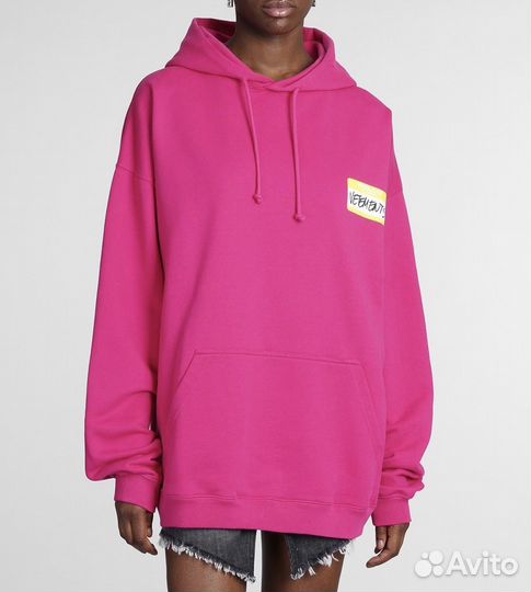 Vetements худи My name is толстовка оригинал