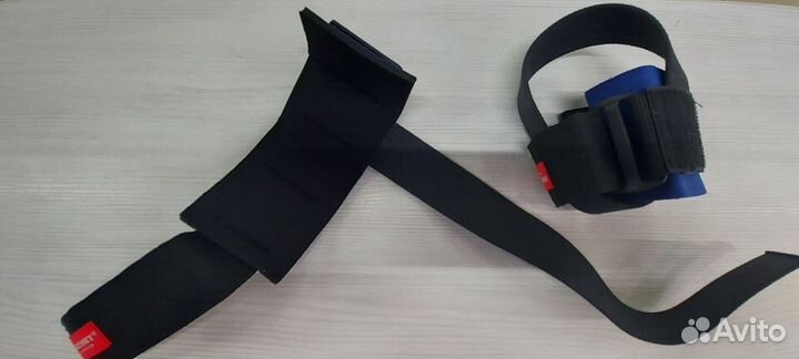 Лямки для тяги с фиксатором, стропа х/б, 2 шт