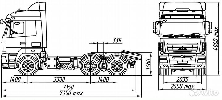 МАЗ 643028-570-013, 2023