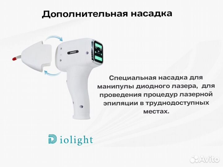 Диодный лазер diolight Ultra'One 1800, рассрочка