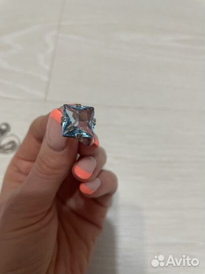Серебряное кольцо женское