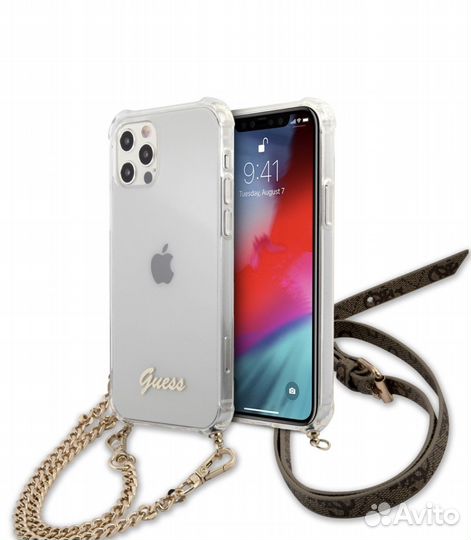 Чехол на iPhone 12 pro guess оригинал