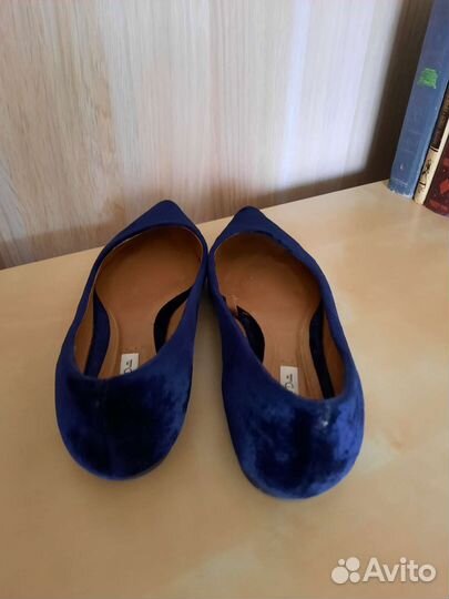 Балетки натуральная кожа 37