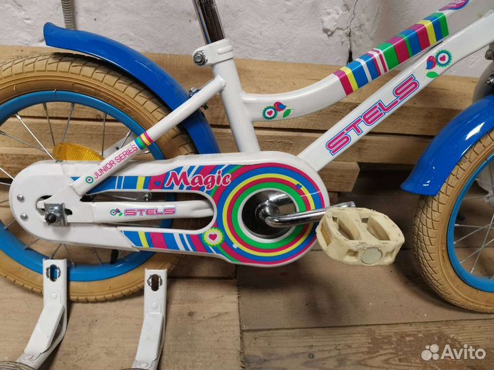 Детский велосипед stels 16