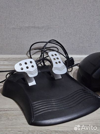 Игровой руль для пк в хорошем состоянии
