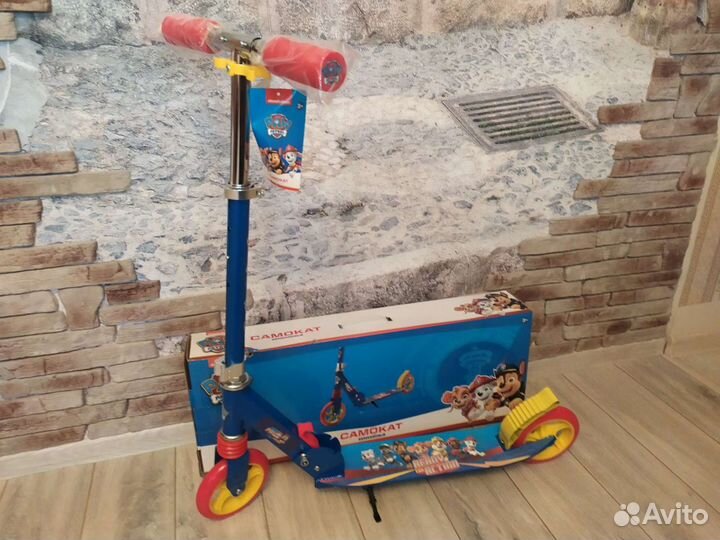 Самокат щенячий патруль Новый