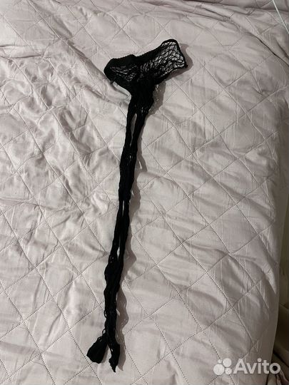 Колготки в крупную сетку