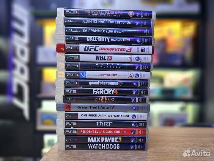 Диски игры для ps3