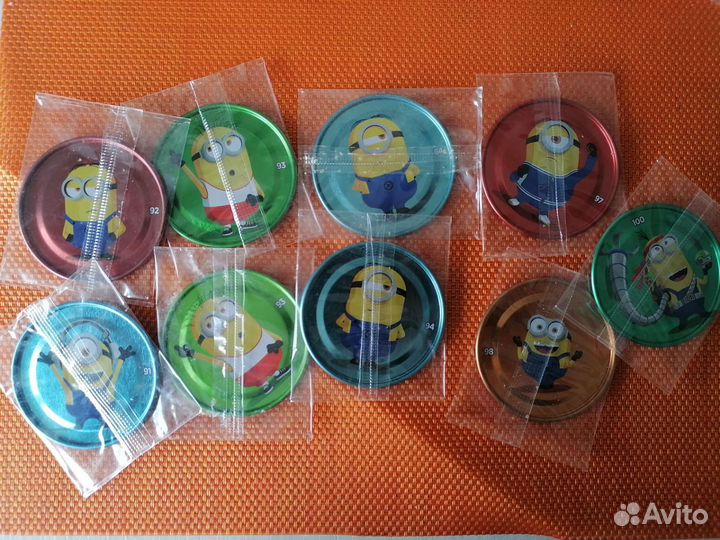 Фишки металлические