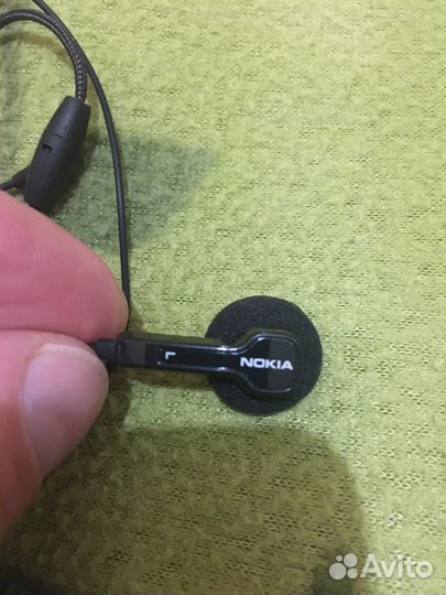 Наушники с гарнитурой nokia