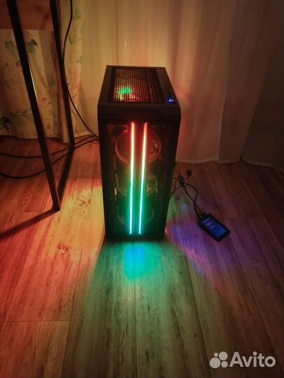 Корпус хорошо продуваемый с вентиляторами