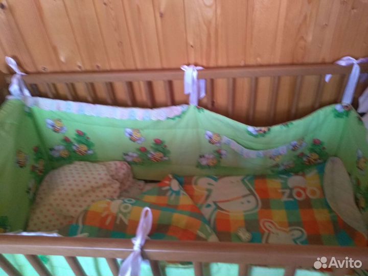 Бортики в детскую кроватку