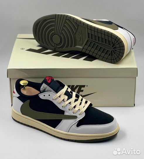 Nike Air Jordan 1 Retro Low Travis Scott Olive