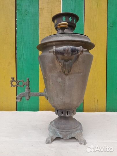Латунный самовар СССР 1948 года