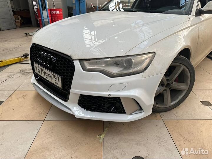 Audi a6 c7 бампер RS6