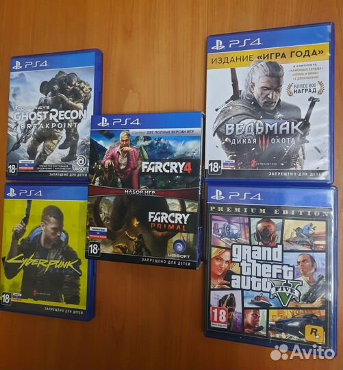 Игры для приставок ps4