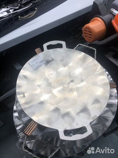 Садж из нержавейки 30 см