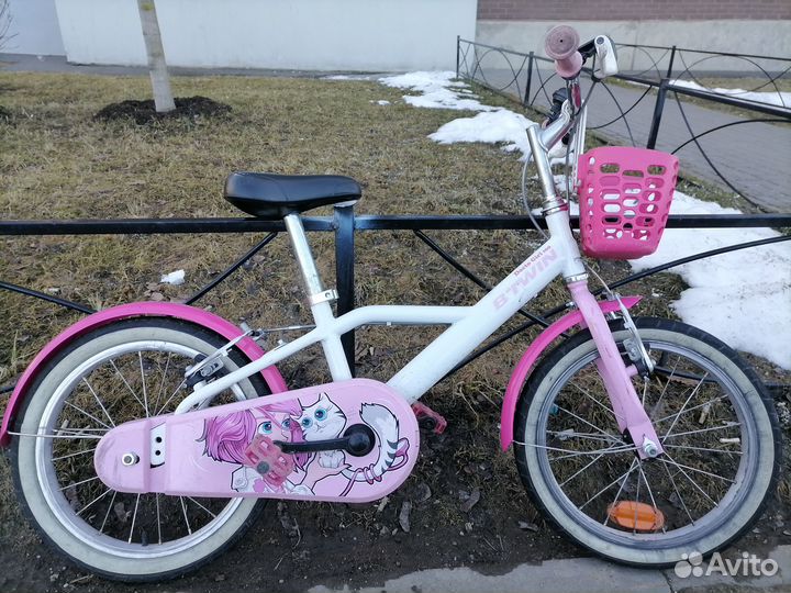 Детский велосипед btwin 16