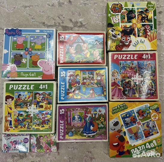 Набор настроьных игр