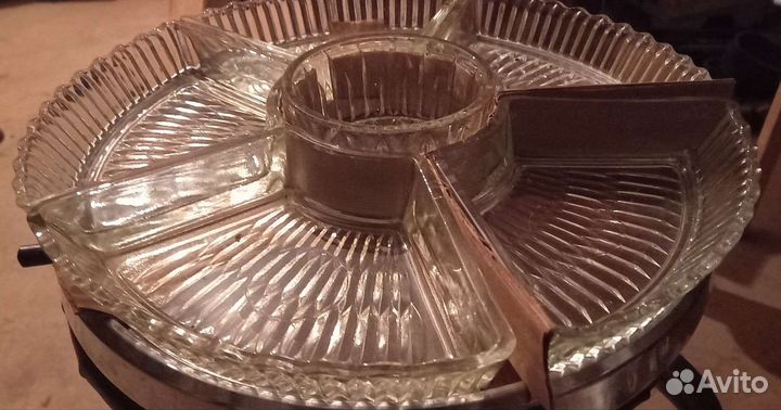 Прибор сервировочный секционный СССР