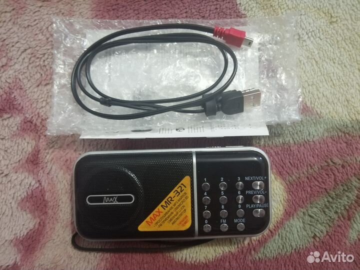 Портативный радиоприемник max mr-321