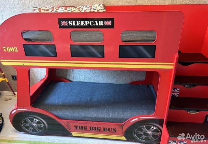 2х ярусная детская кровать