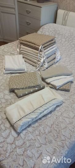 Кроватка 8в1 с маятником (весь комплект)