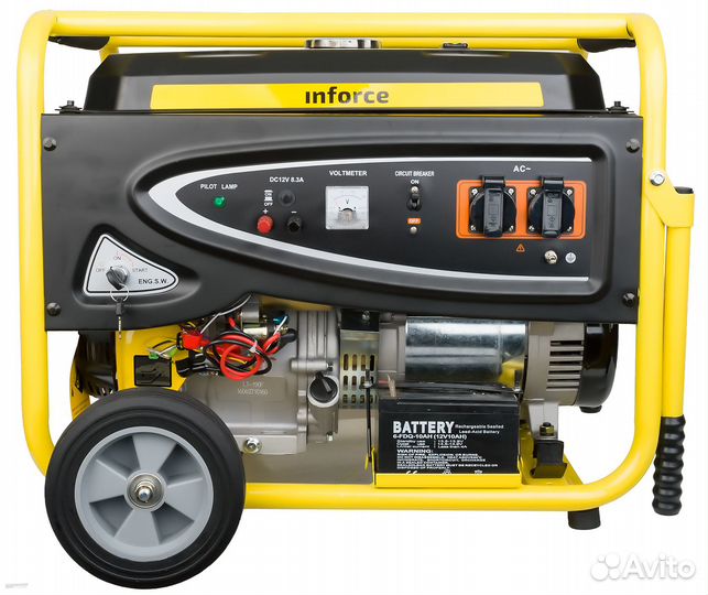 Аренда генератора дизель/бензин от 6.5 до 250 кВт