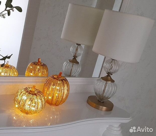 Лампа-декор «Тыква», комплект из 2-шт