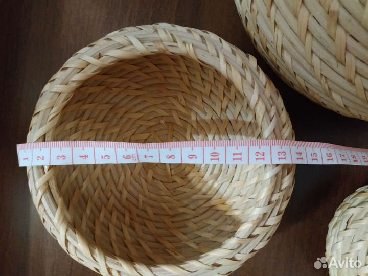 Набор шкатулок IKEA плетёные корзинки оригинал